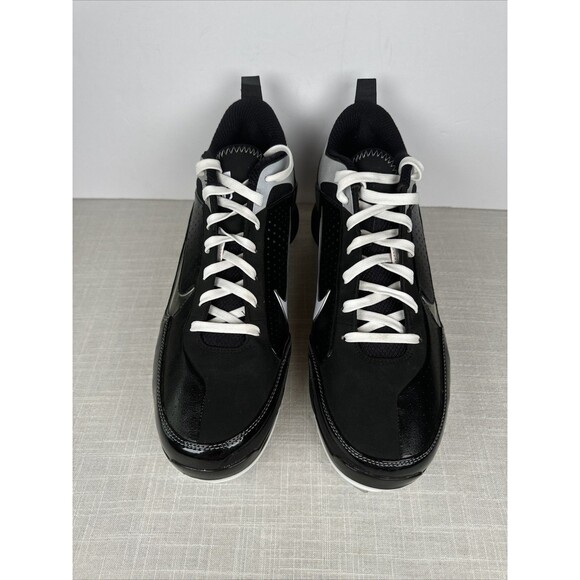 Nike Air 414986-011 Black Baseball Metal Cleats Air Show Elite Men's Size 14 - Picture 10 of 15